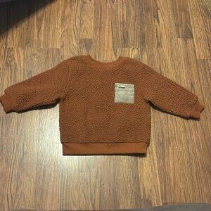 Old Navy  Sherpa crew neck Toddler size 18-24 months